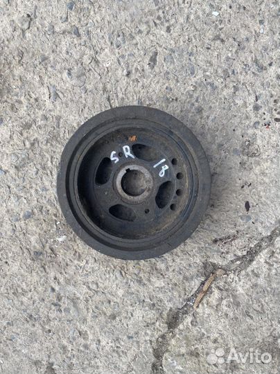 Шкиф коленвала Nissan sr18de