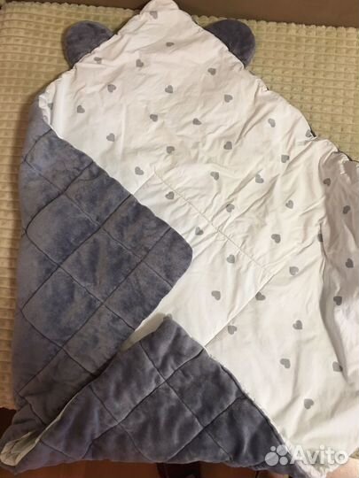 Одеяло и комбинезон на выписку демисезонный