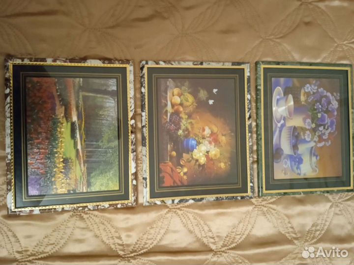 Картина 3D на кухню под стеклом