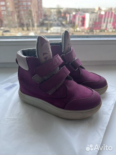 Ботинки демисезонные для девочки 25 размер