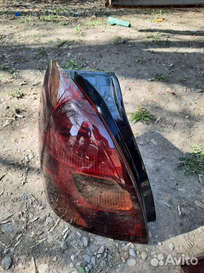 Задние фонари фары Toyota Spacio тонированные