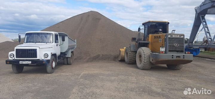 Песок Щебень Опгс Гравий Гравмасса Бой кирпича