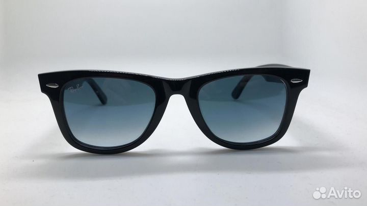 Очки Ray Ban Wayfarer 2140 901/32 серо-голубые