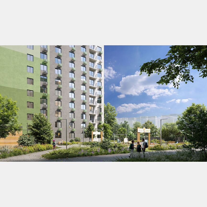 Квартира-студия, 23,5 м², 2/16 эт.