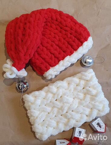 Колпак новогодний. Шапка. Family look