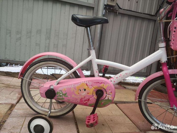 Детский велосипед btwin 16