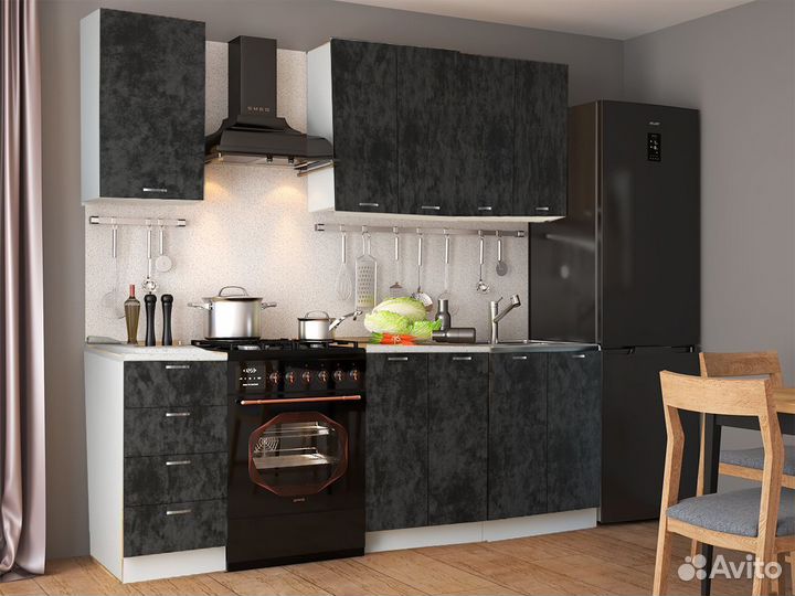 Кухня новая Рокет 1.6м