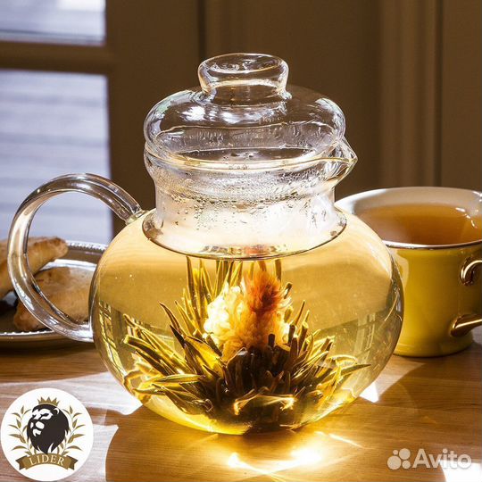 Подарочный набор подсвечник и чай оптом