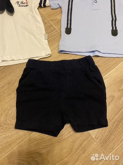 Поло и шорты для мальчика 74-80