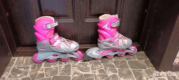 Роликовые коньки детские раздвижные