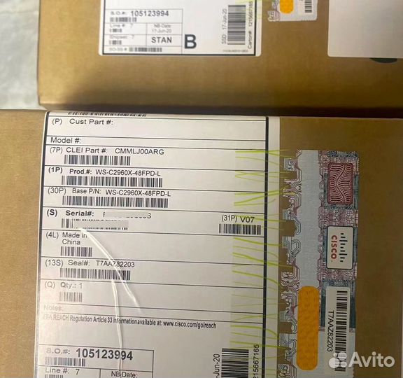 Коммутатор Cisco WS-C2960X-48FPD-L