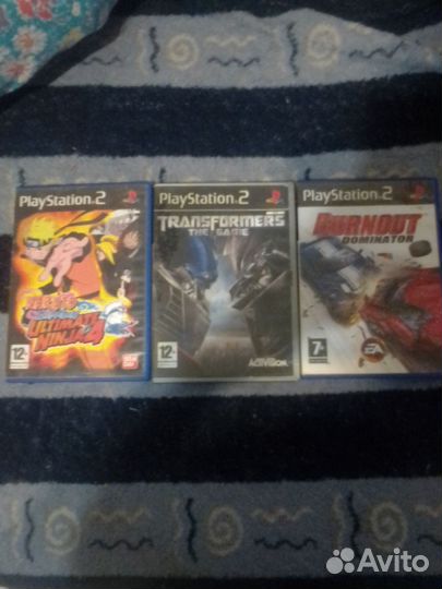 Игровые диски на ps2