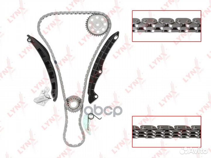 Цепь грм с натяжителями, комплект TK-0158 lynxauto