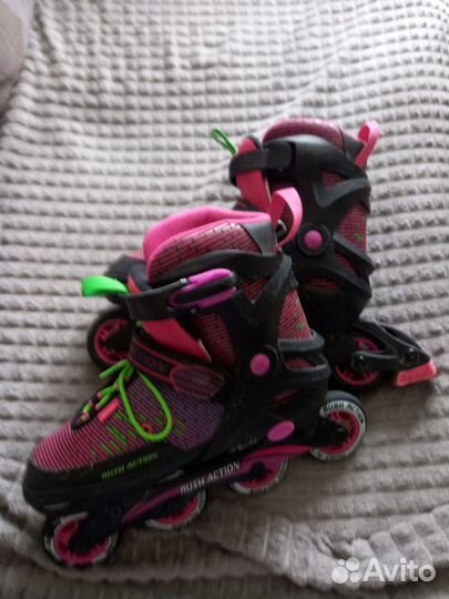 Роликовые коньки раздвижные