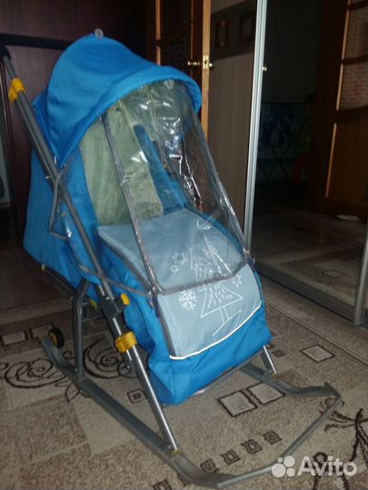 Санки-коляска