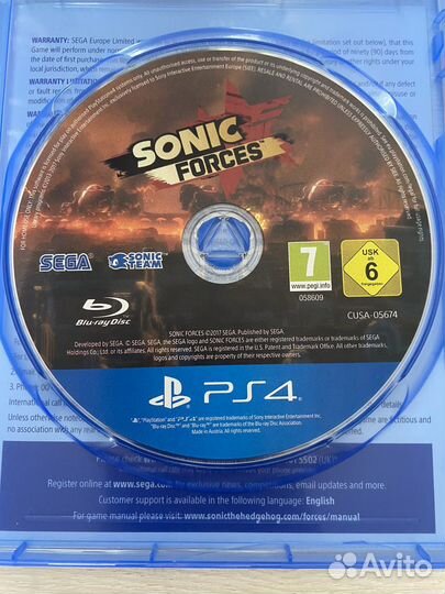 Sonic forces ps4