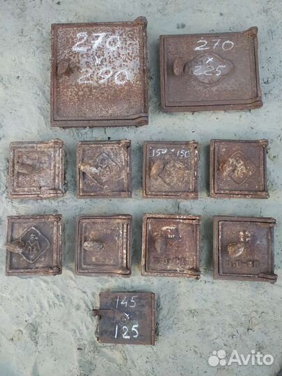 Семейка дверок для печи чугунные