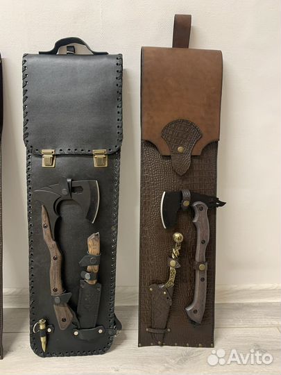 Набор шампуров в комплекте топор +нож