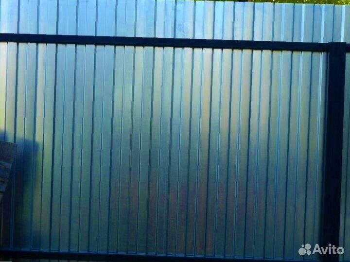 Забор из профнастила