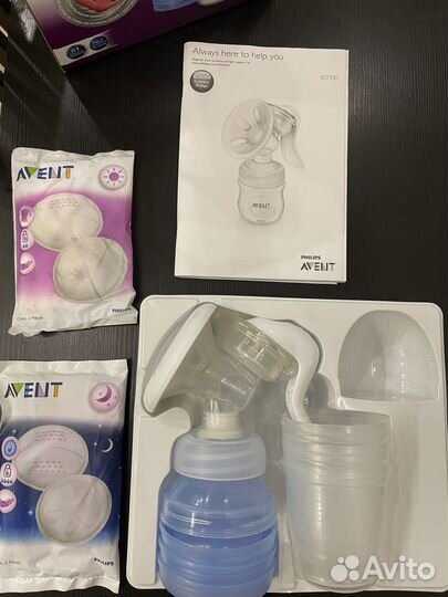 Ручной молокоотсос Philips avent natural scf330