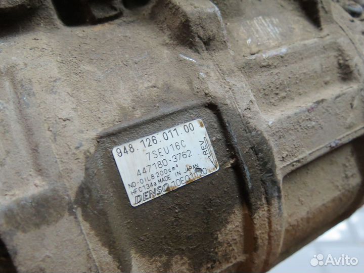 Компрессор кондиционера Porsche Cayenne 2003-2010