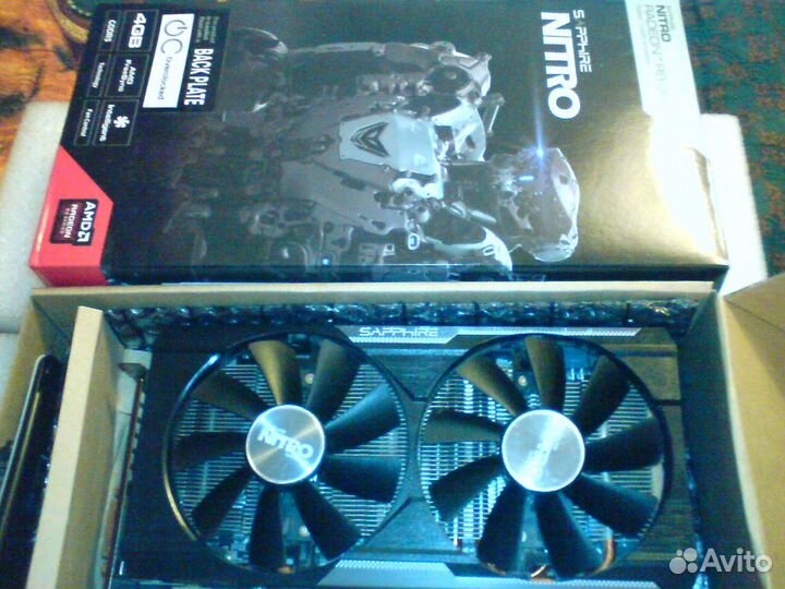 Видеокарта Sapphife Nitro Radeon R9 380X 4G