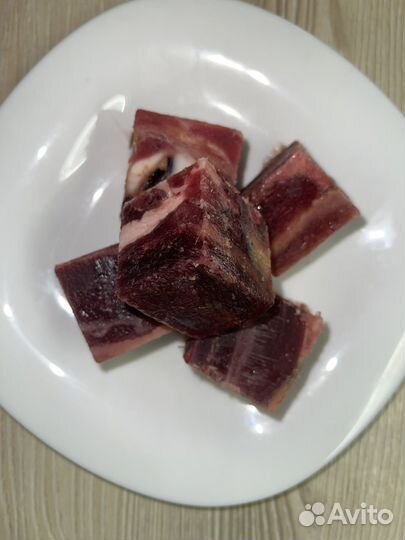 Мясо говядина для собак кубиками