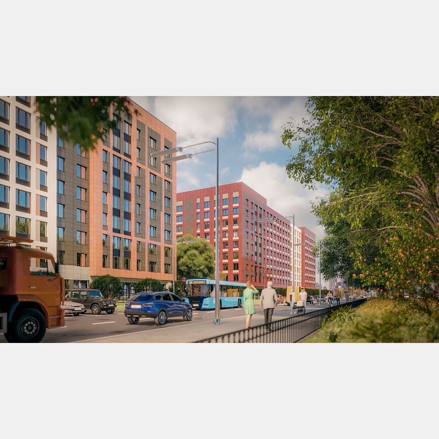 1-к. квартира, 35,9 м², 2/9 эт.