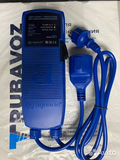 Устройство плавного пуска электродвигателя aquario