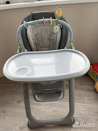 Стульчик для кормления chicco polly magic relax