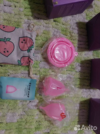 Чаша для менструации,менструальные чаши 2шт набор