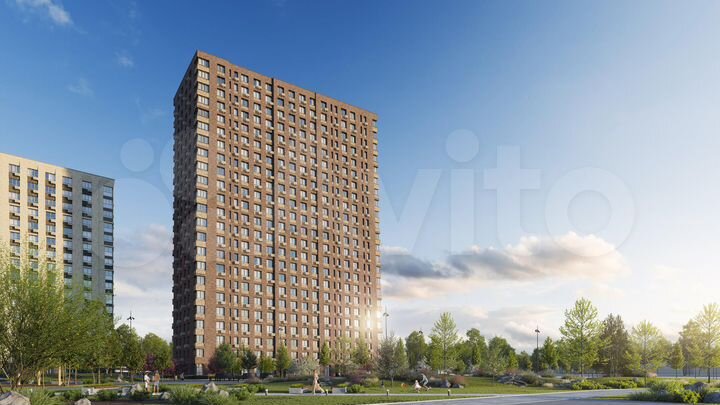 2-к. апартаменты, 54,9 м², 15/23 эт.