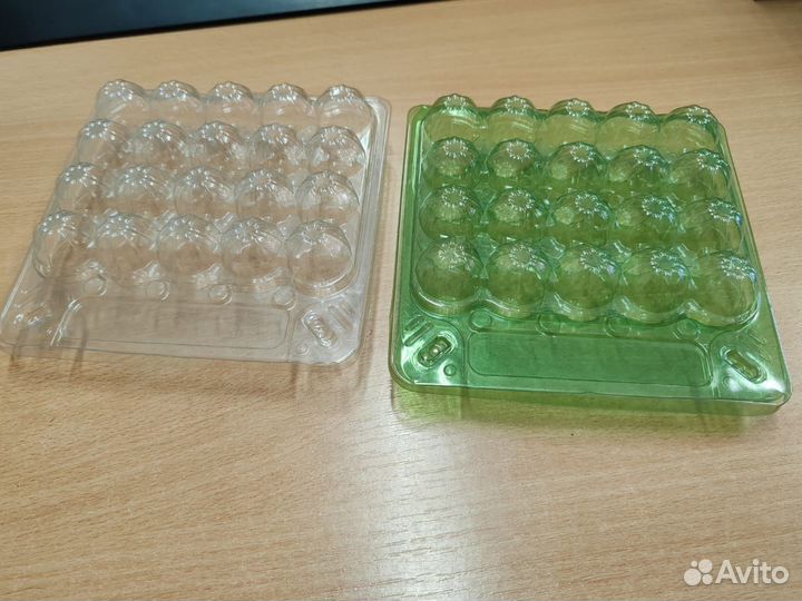 Пластиковые лотки для перепелиных яиц