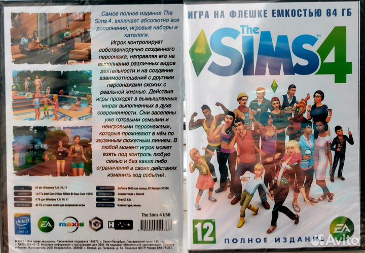 The Sims 4, Sims 3,со всеми дополнениями на пк