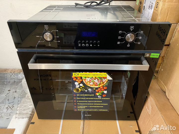 Электрический духовой шкаф Avex HM 6170 B черный