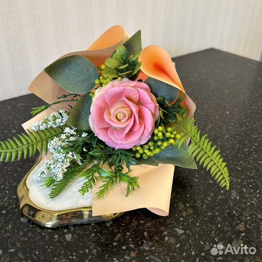 Букет из мыла ручной работы