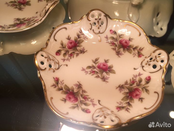 Rosenthal розы букет цветы фарфор антикварный стар