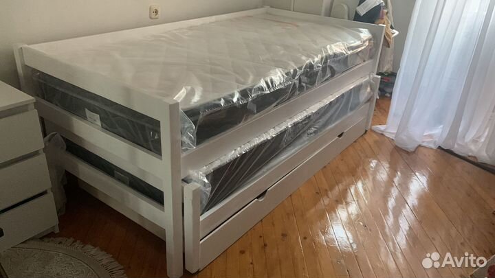 Детская выкатная кровать