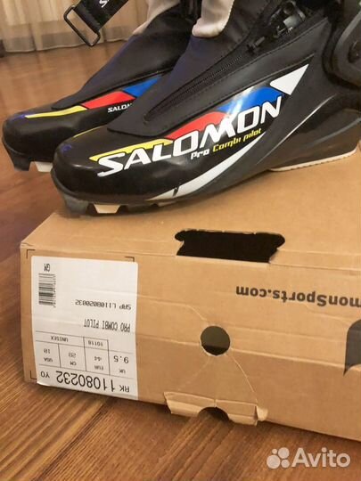 Лыжные ботинки salomon pro combi pilot