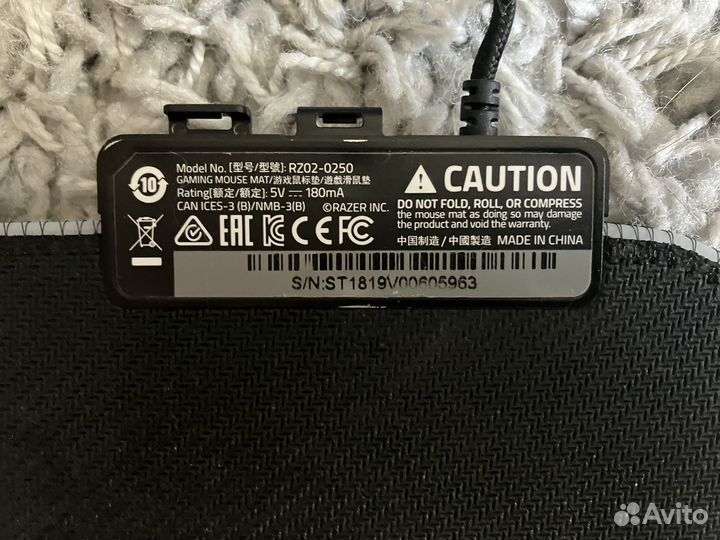 Коврик для мышки Razer goliathus chroma