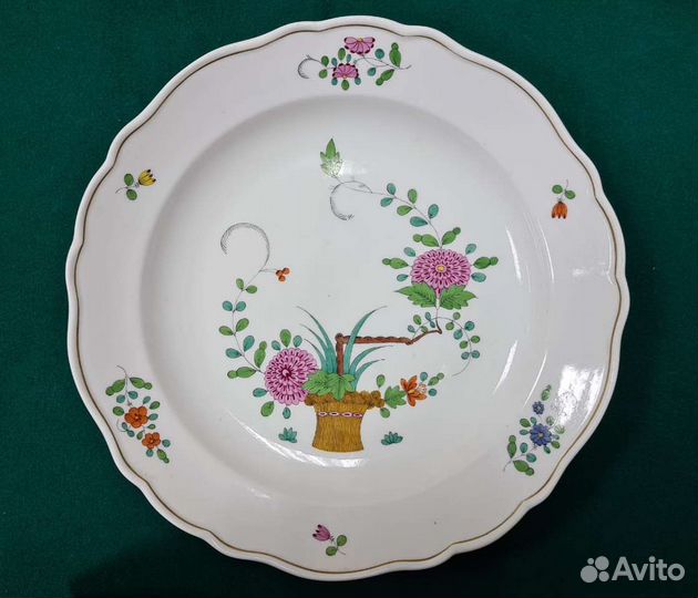 Блюдо тарелка Meissen