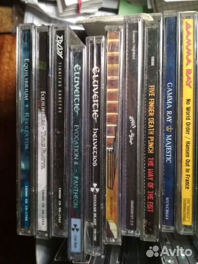 Лицензионные CD диски музыка Metal Rock