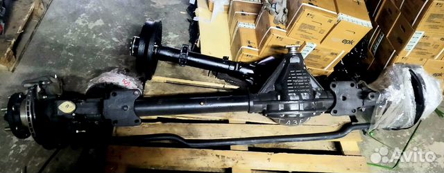 Передний мост на Соболь, Газель в сборе