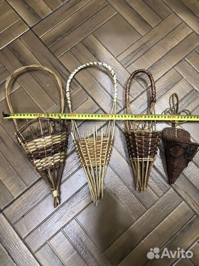 Корзина напольная, подвесные