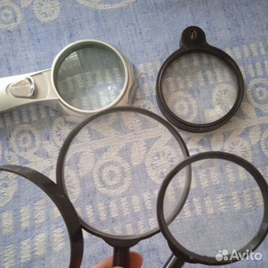 Увеличительное стекло Лупа