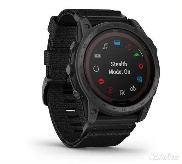 Часы Garmin Tactix 7 Pro с черным нейлоновым