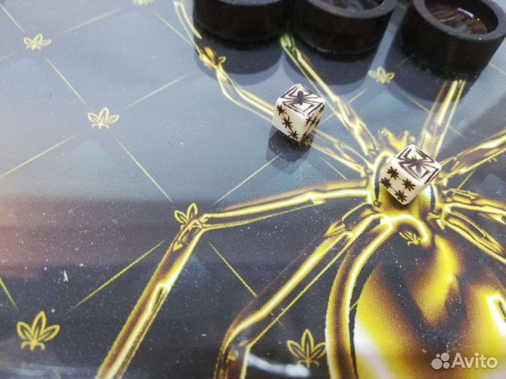 Нарды ручной работы паутина