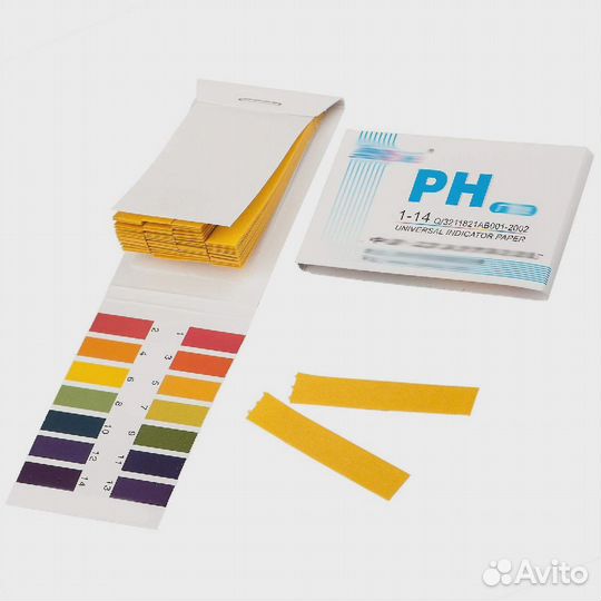 Tecт полоски pH 1-14