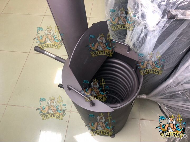 Печь для бассейна на дровах