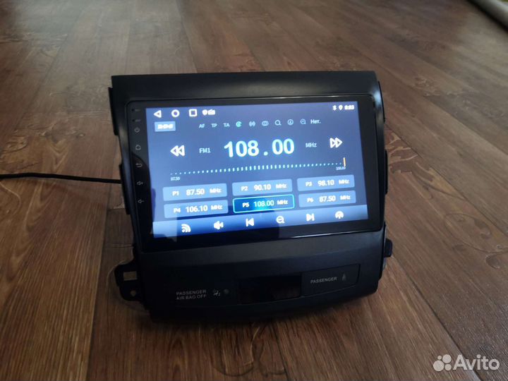 Магнитола 2 din android на Mitsubishi outlander